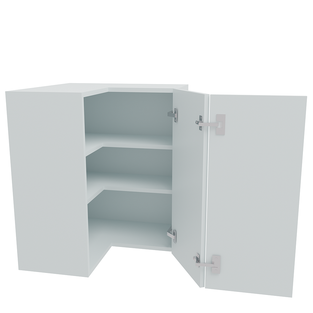 600 x 600mm L-Shape Corner Wall Unit (Medium) Moderna W